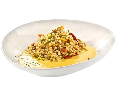 Bulgursalat mit Paprika von Meiks Catering München
